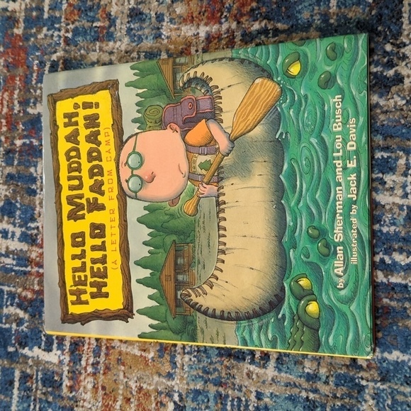 🐢Allan Sherman Hello Muddah, Hello Faddah Hardback Book w/Cover - Picture 1 of 7